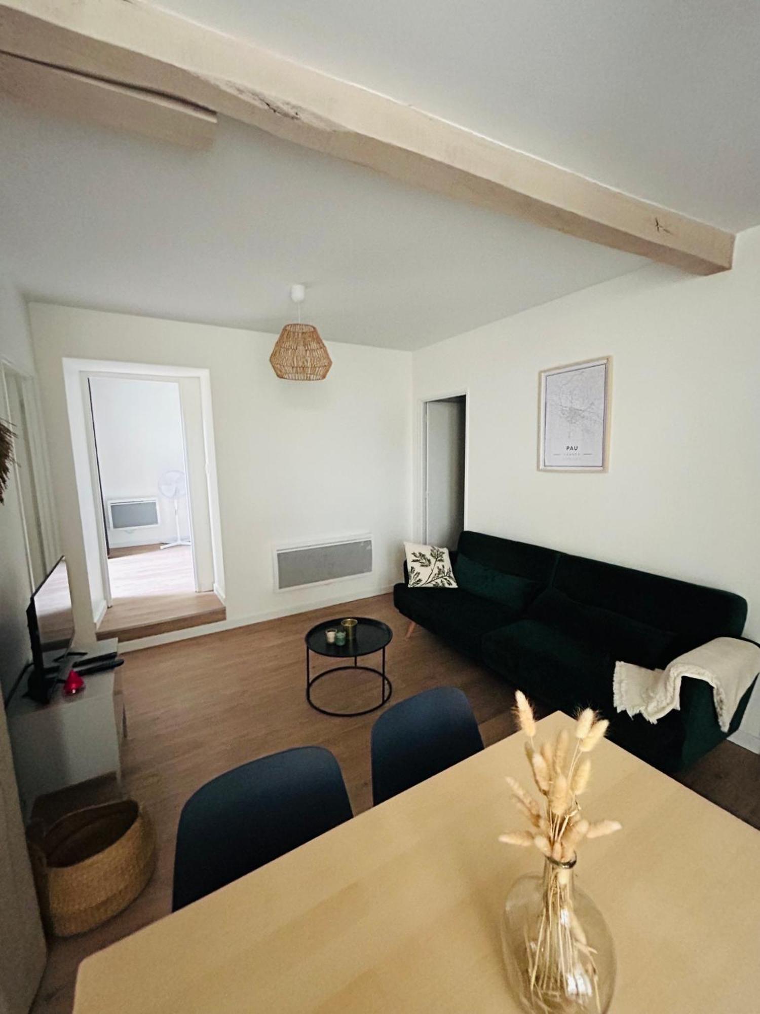 Le Patio : Appartement Chic 3 Chambres Au Coeur De Pau Eksteriør billede